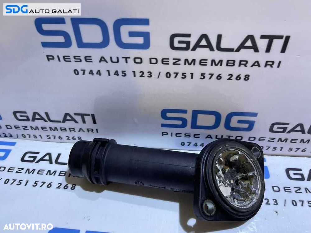 Flansa Corp Carcasa Termostat Skoda Superb 1 2.0 TDI BSS BWW 2002 - 2008 Cod 03G121121C 06B121121 038121121B [D0847] - 3