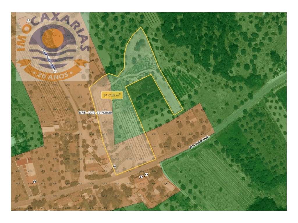 Terreno Amplo em Caxarias - 7.800 m² de Natureza e Potencial - Grande imagem: 3/3
