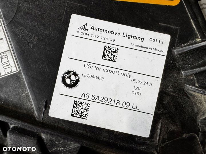 LAMPA PRAWY PRZÓD BMW LASER X3 G01 X4 G02 PRAWA 5A29218-09-LL - 4