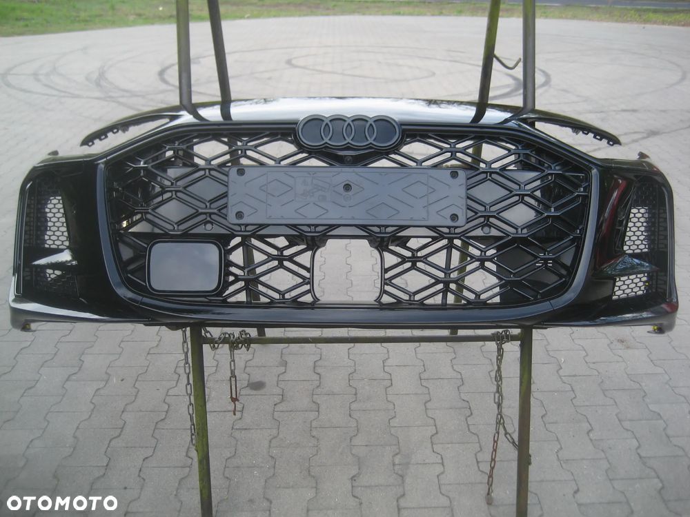 audi a6 c9 rs6 26r zderzak przedni atrapa tył 6xpdc - 2