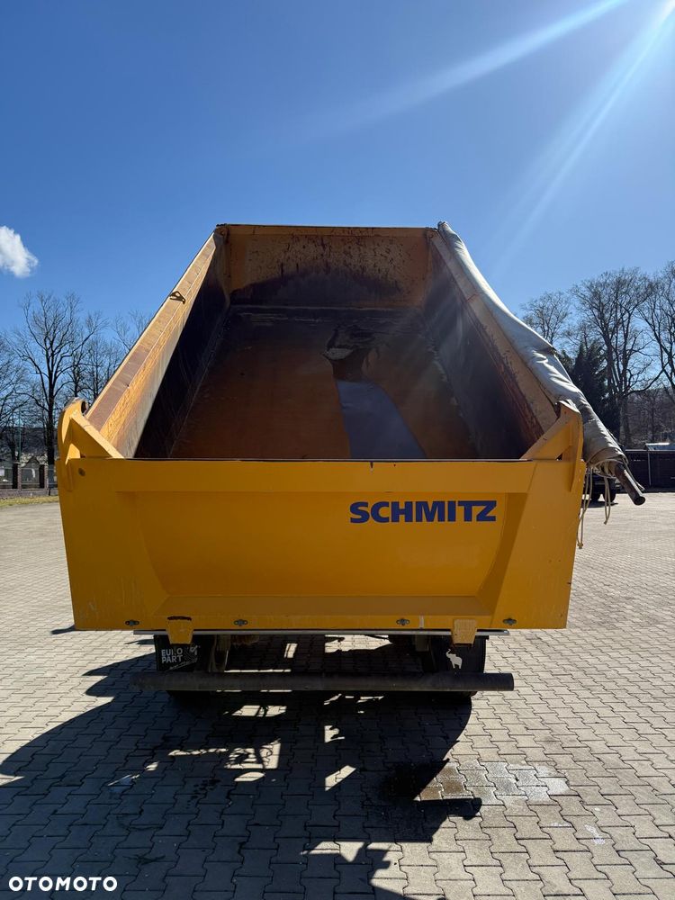 Schmitz Cargobull ZKI 18 przyczepa wywrotka tandem, plandeka, TOP! - 7