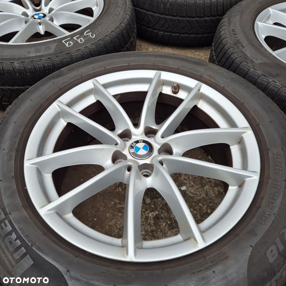 ZIMA KOŁA 225/60 R18 ORYGINAŁ BMW X3 G01 X4 G02 +czujniki - 7