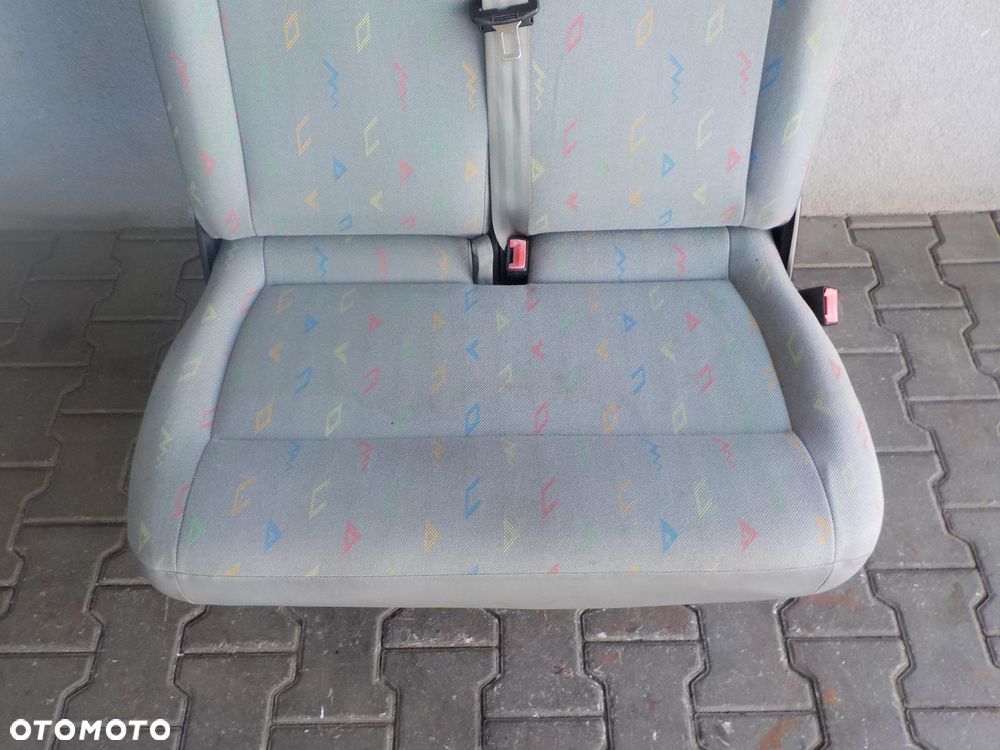 VW T5 T6 FOTEL PODWÓJNY PASAŻERA PRZÓD DWÓJKA INKA - 2