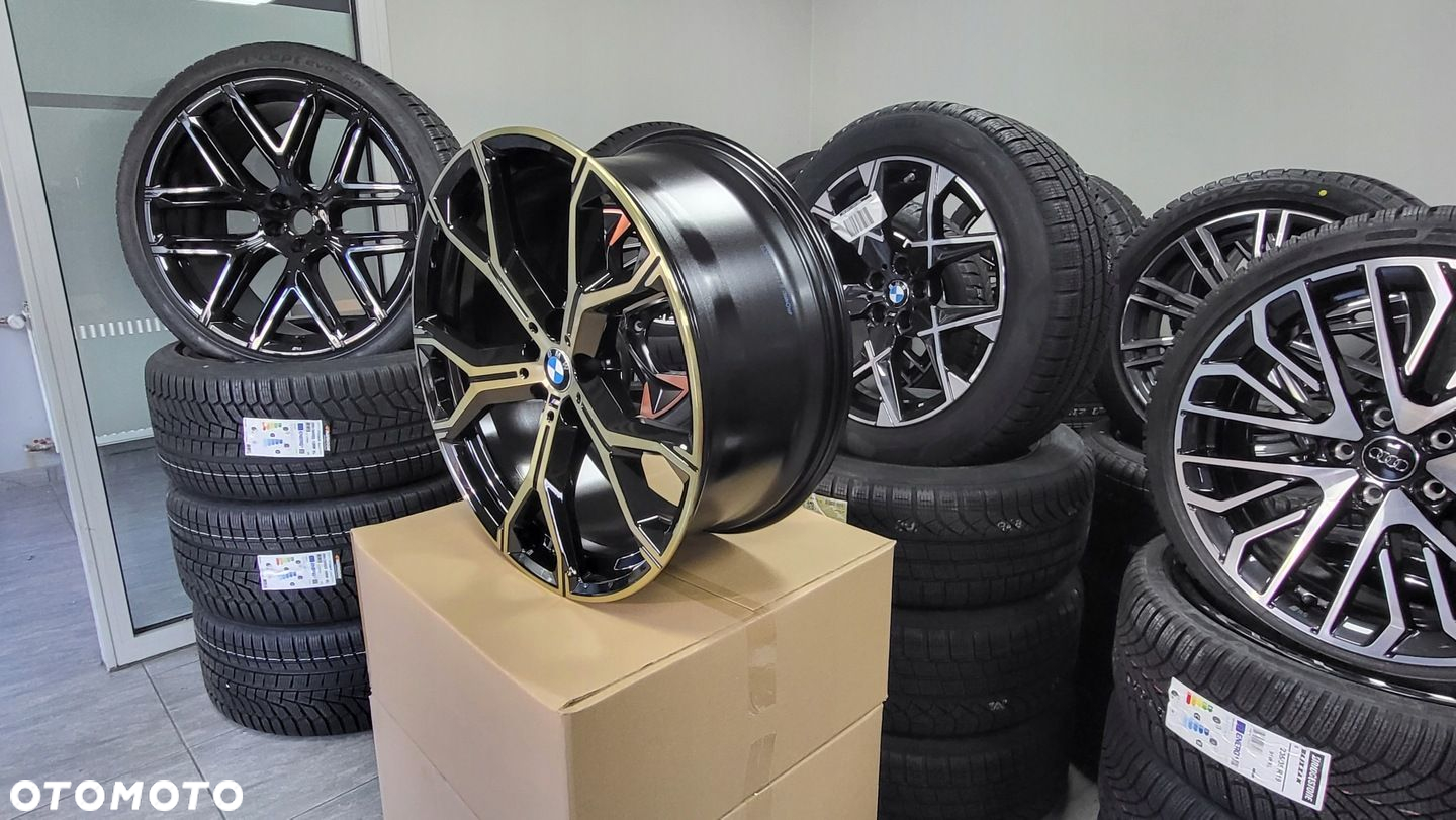 21 ORYGINALNE BMW X5 G05 X6 G06 M741 Nowe LCI GOLD - 6
