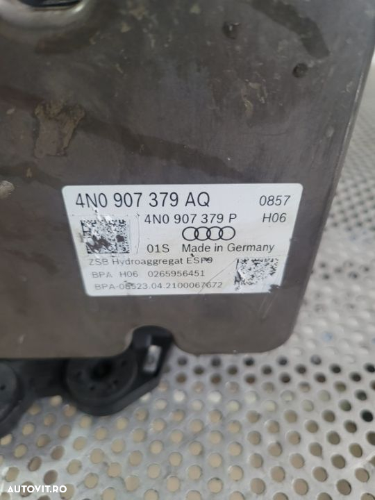Pompa Modul Unitate ABS Audi A7 S7 A6 S6 4K C8 Allroad S8 A8 D5 Dupa 2018 Volan Stanga 4N0907379AQ - 6