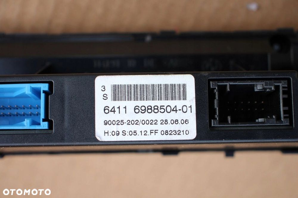 Panel nawiewu klimatyzacji BMW e60 e61 e63 6988504 - 7
