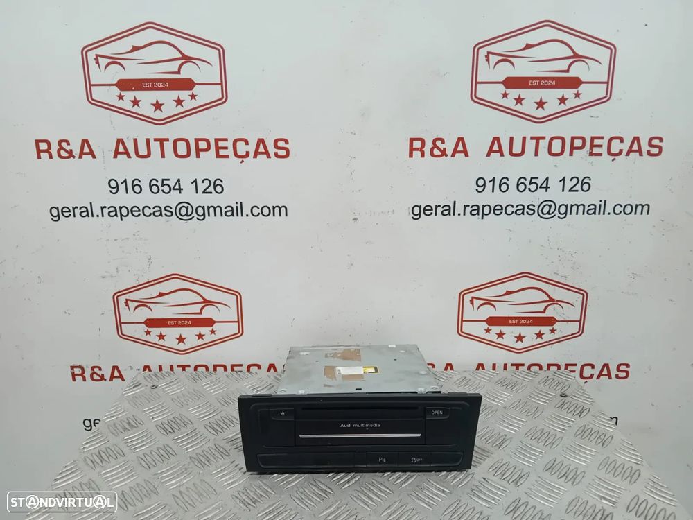 Rádio Audi Q5 A4 B8 A5 Multimídia Navegação Audi Original - 2