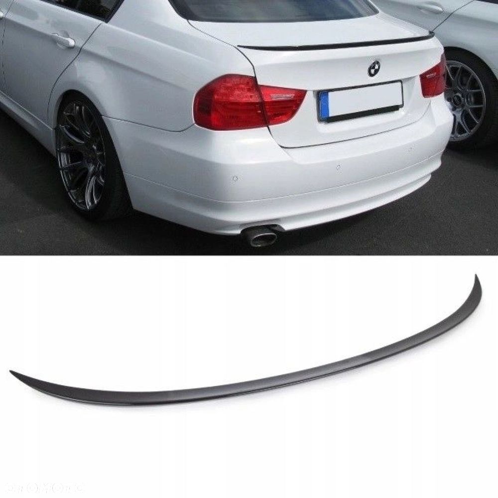 SPOILER lotka klapy BMW e90 m3 czarny połysk - 2