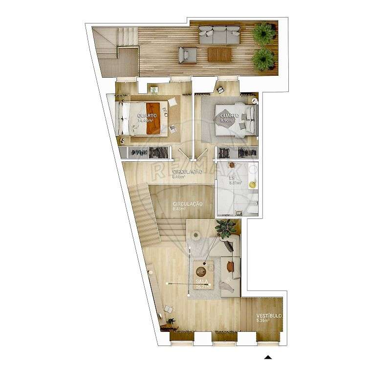 Apartamento T2 para venda - Grande imagem: 4/10