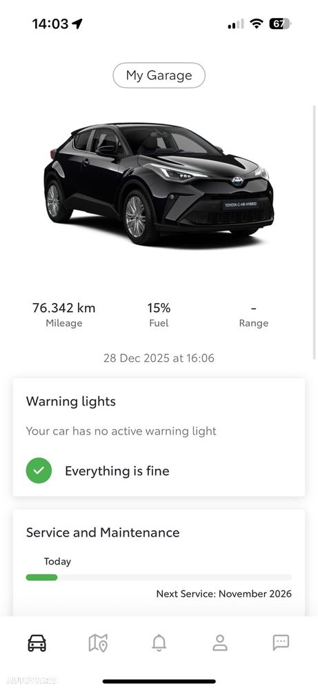 Toyota C-HR 2.0 HSD 184 CP 4x2 CVT C-lassy - 25
