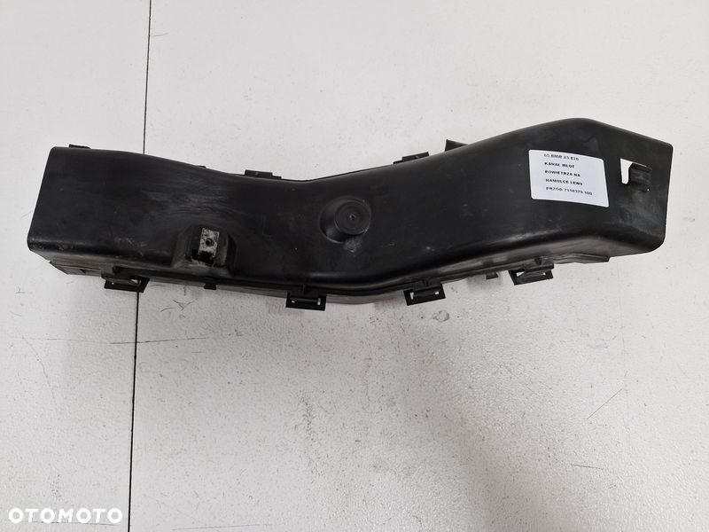BMW X5 E70 KANAŁ WLOT POWIETRZA LEWY PRZÓD 7158379 - 3