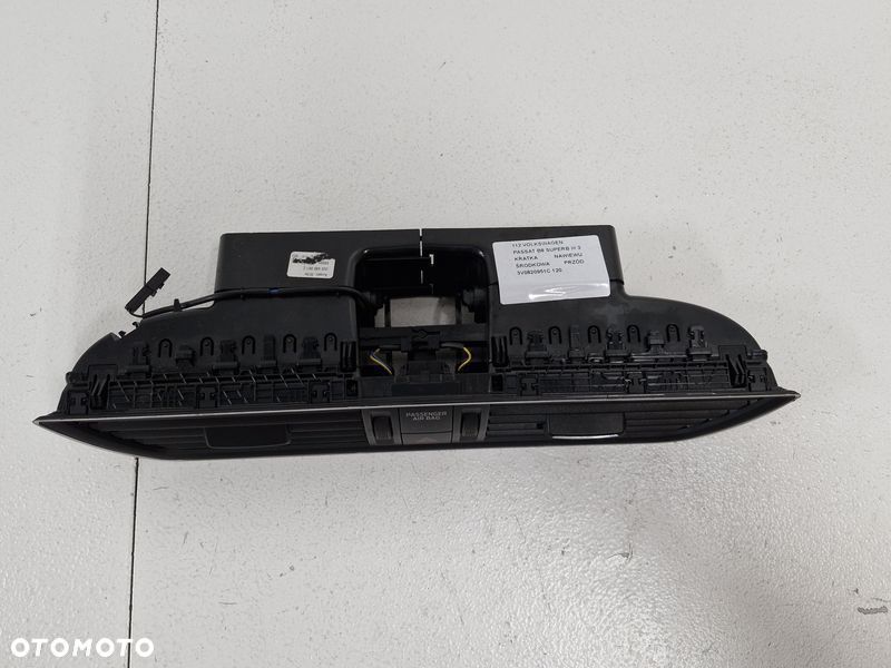 volkswagen passat b8 superb iii 3 kratka nawiewu środkowa przód 3v0820951c - 5