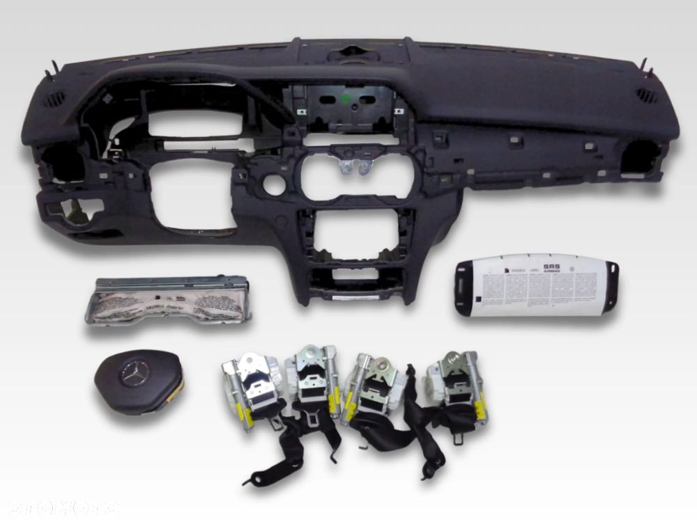 MERCEDES GLK LIFT DESKA KONSOLA AIRBAG PASY - 1