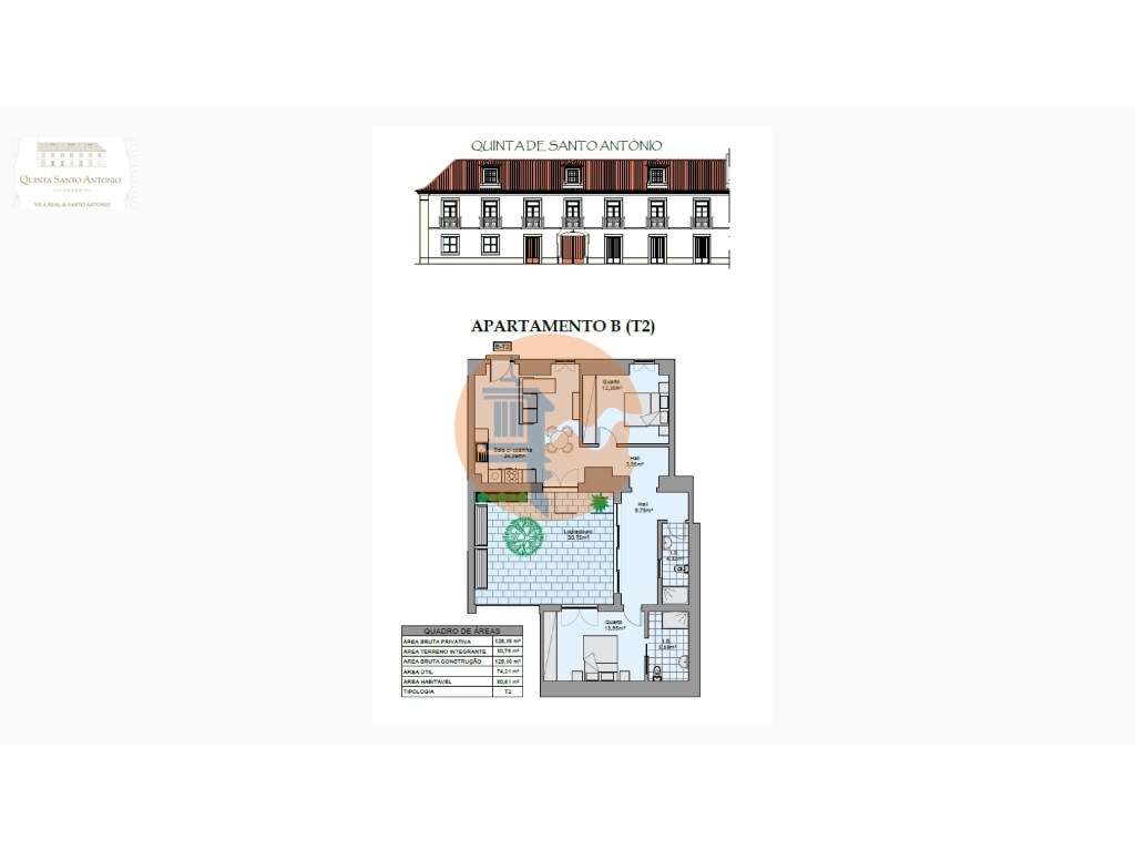 Apartamento T2 à venda em Edifício Pombalino - Grande imagem: 3/27