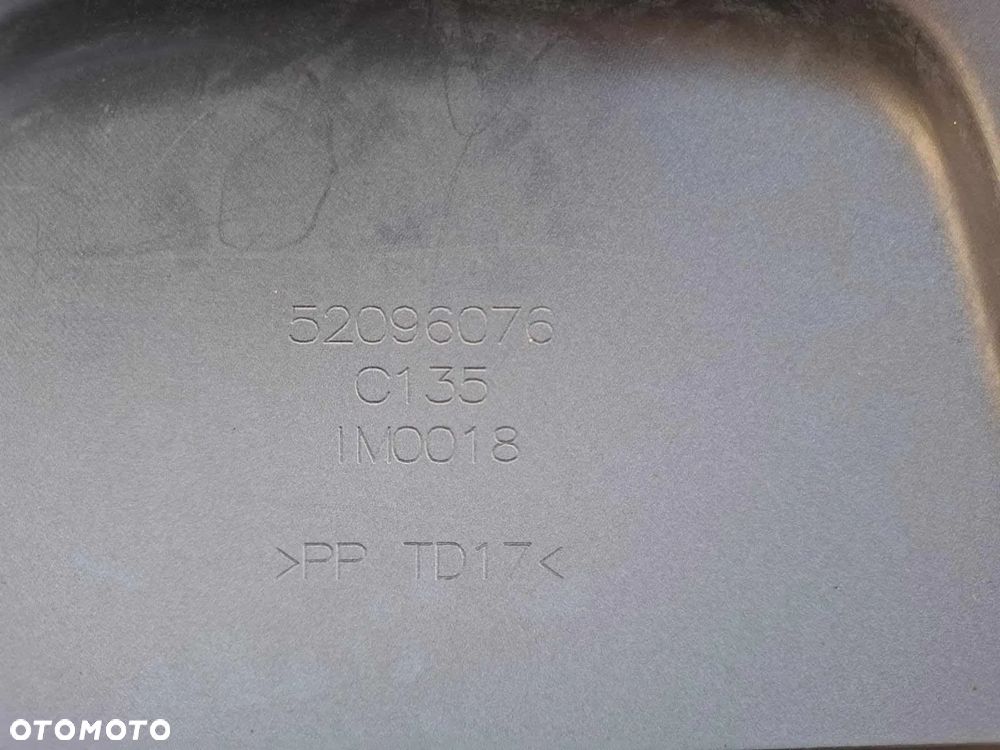 SPOILER DYFUZOR DOKŁADKA ZDERZAKA TYLNEGO TYŁ FIAT 500X CROSS 52096076 - 3