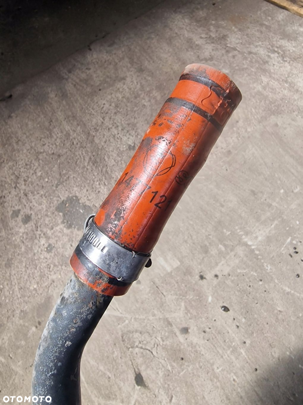 Przewód Rurka Wąż Oleju Turbiny Turbina Odma Scania R 1477121 - 3