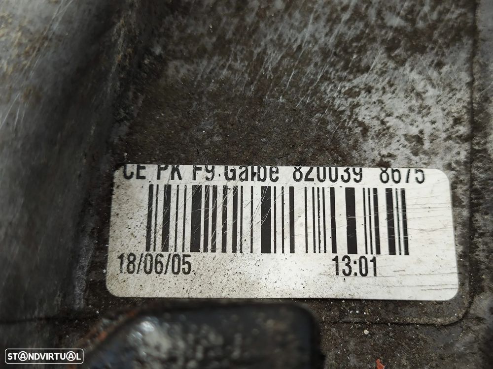 Caixa 6 Velocidades PK6375 PK6 375 Renault 1.9 dCi F9Q760 - 12