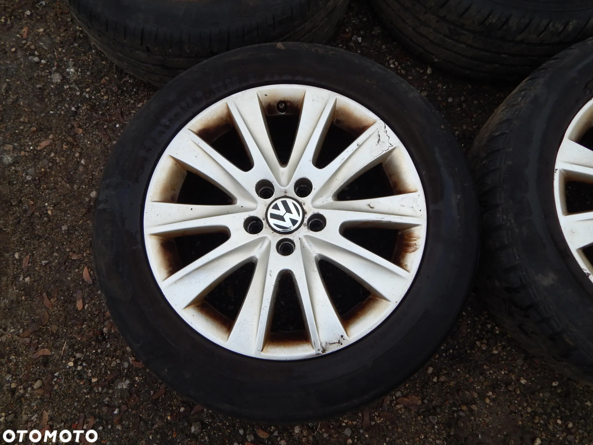 Felga felgi alufelgi R17 VW Tiguan 5N Passat B6 b7 Golf Touran Jetta Caddy sharan 00-18   Łuków części - 3