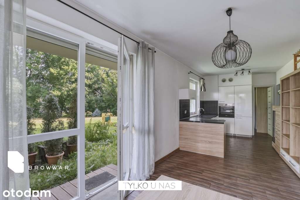 2 pokoje z ogródkiem o pow. 58 m²