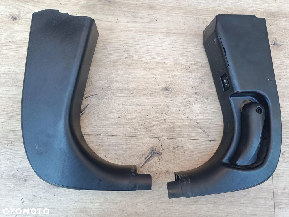 BMW E60 E61 MECHANIZM RĄCZKA OTWIERANIA MASKI OSŁONA LEWA PRAWA 7025029 7025030 - 1