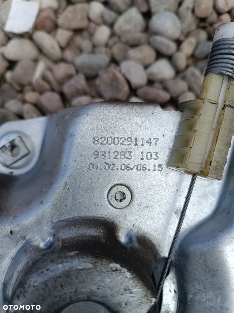 PODNOŚNIK SZYBY PRAWY PRZÓD CLIO III 5D 8200291147 - 4