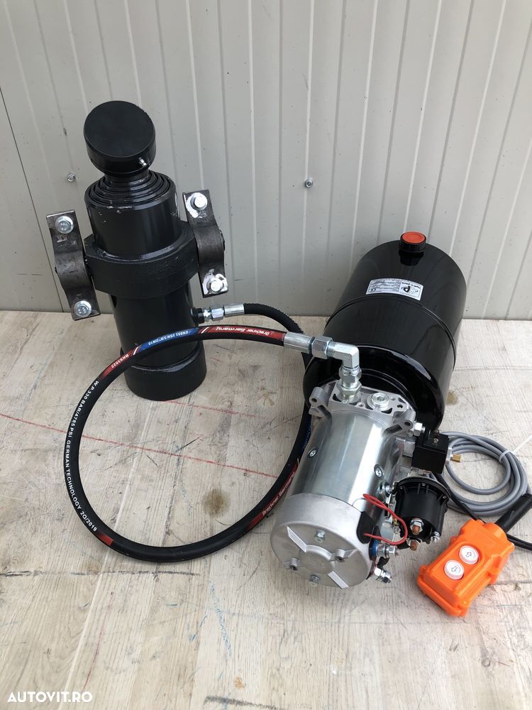 Kit basculare,cilindru basculare ,pompa 2.5 kw - 2