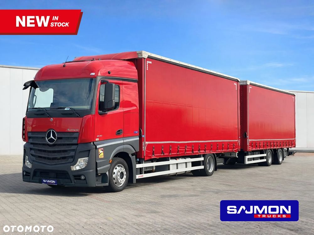Mercedes-Benz ACTROS 1840 / ZESTAW TANDEM 120 M3 / 7,75 M + 7,75 M / SALON PL - 1