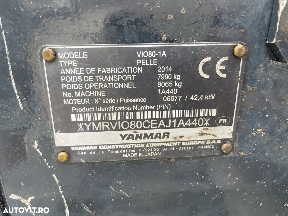 Yanmar Vio 80 - 27