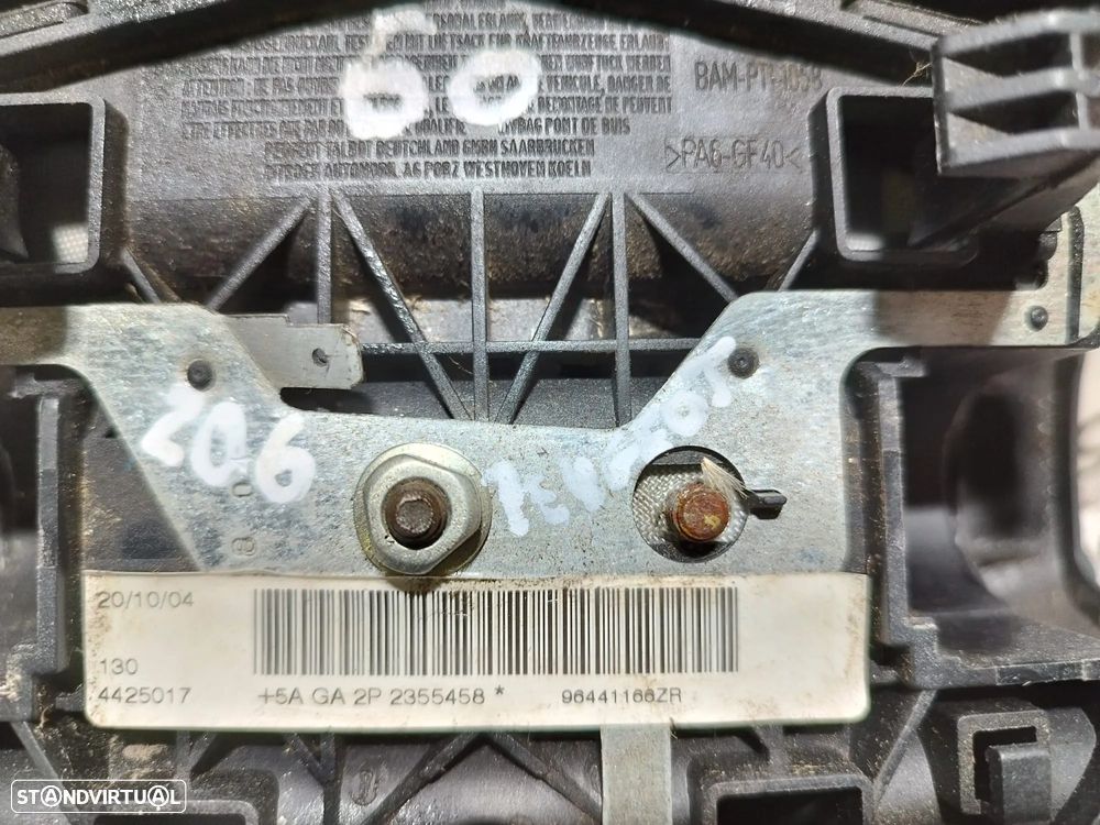 AIRBAG VOLANTE GUIADOR PEUGEOT 206 96441166ZR - 6