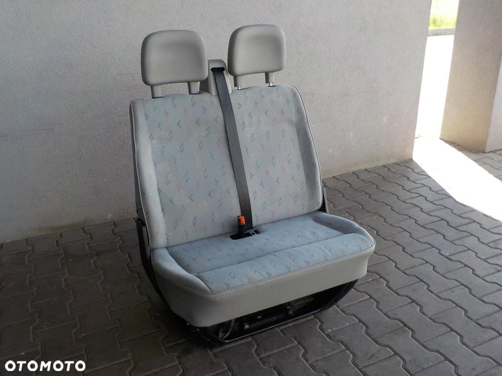 VW T4 SIEDZENIE FOTEL DWÓJKA PODWÓJNY PRZÓD INKA - 1
