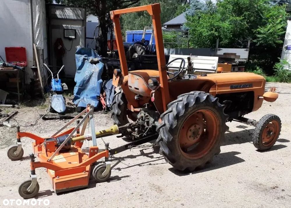 Traktor FIAT 215 nie Kubota Koła Metalowe  Kosiarka  Mulczer zagrabiarka zamiatarka - 2