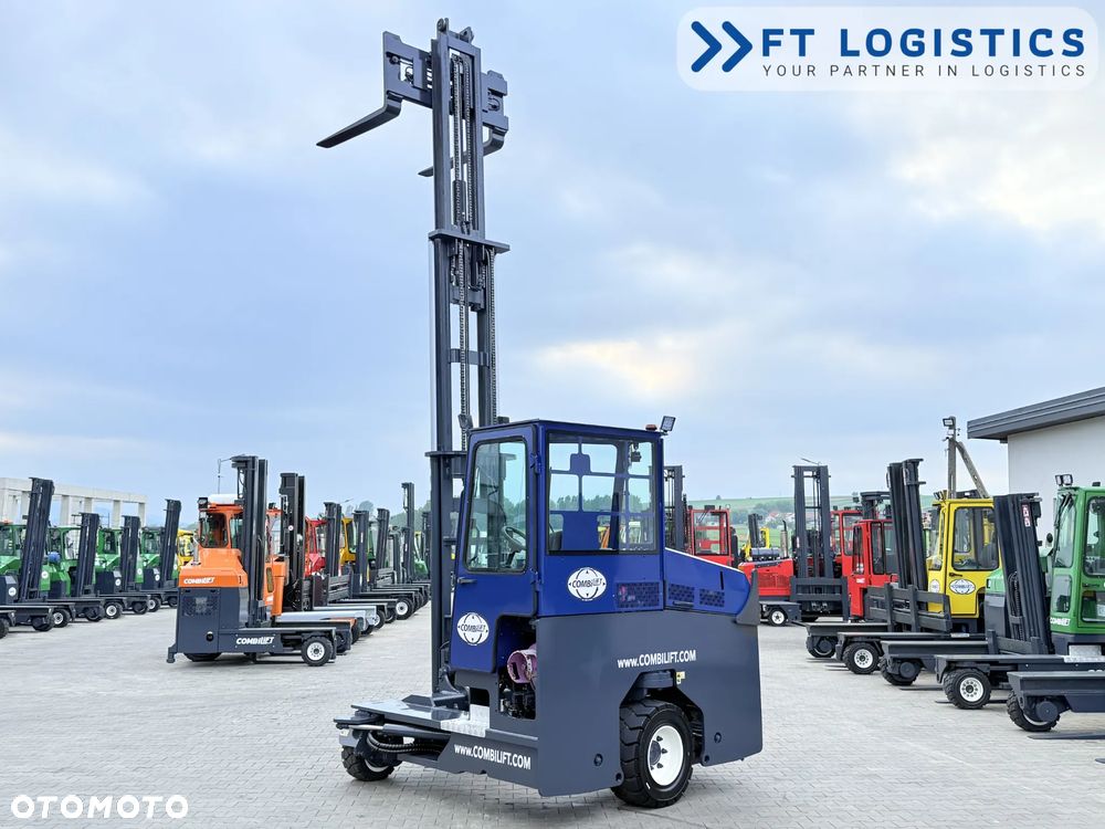 Combilift WÓZEK CZTEROKIERUNKOWY - WIELOKIERUNKOWY | COMBILIFT C4000S | GAS | TRIPLEX 5550MM | POZYCJONER WIDEŁ | WOLNY SKOK | NOWE OPONY | PO SERWISIE | STAN IDEALNY | Szeroka oferta wózków czterokierunkowych i bocznych, dopasowanych do różnorodnych potrzeb i zastosowań - 40