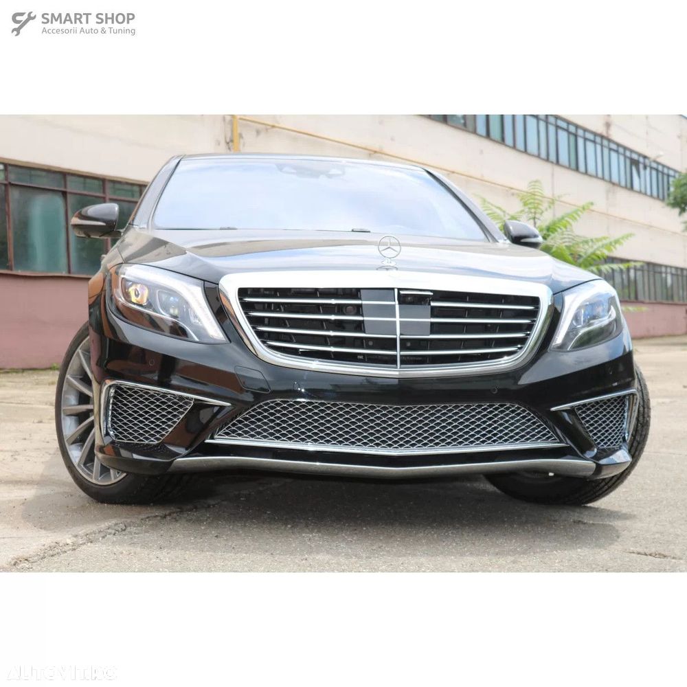 Grile Laterale Cromate Mercedes S-Class W222 (2013-2017) S65 Design - 6