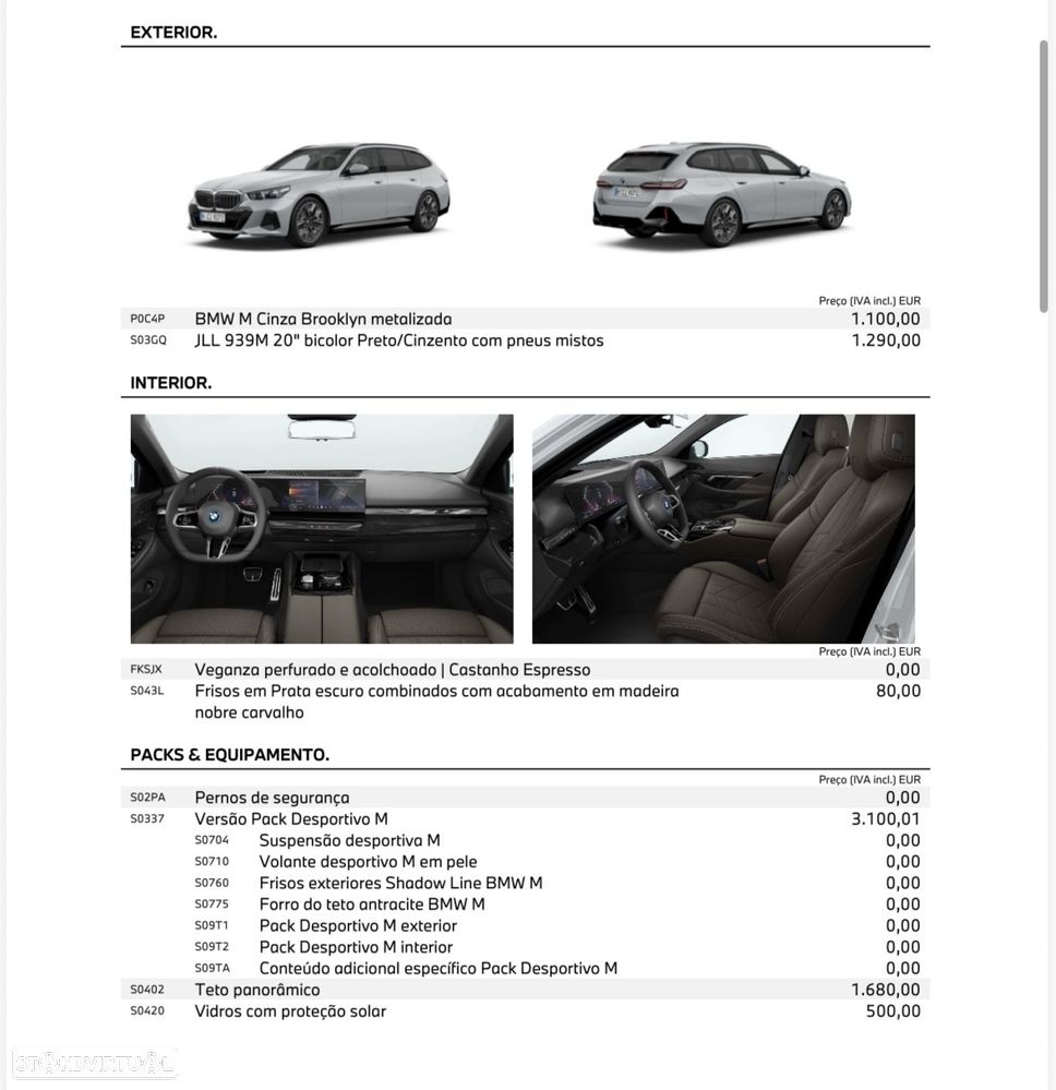 BMW 530 e Pack Desportivo M Pro - 11