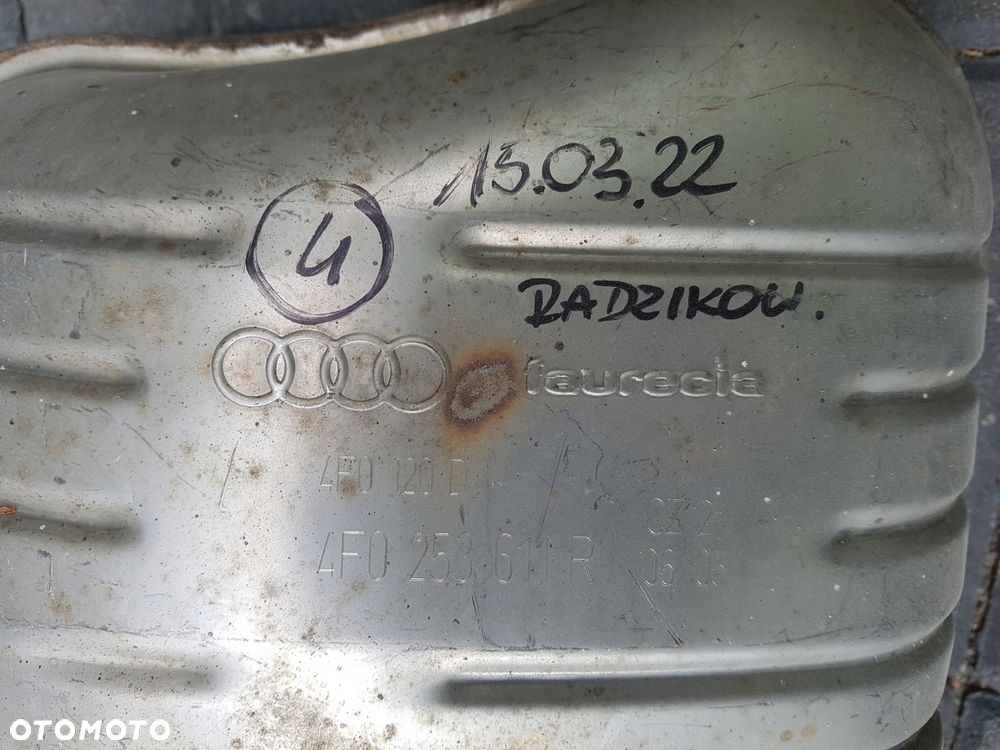 audi a6 c7 lewy tłumik końcowy wydech 4g0253611r - 4