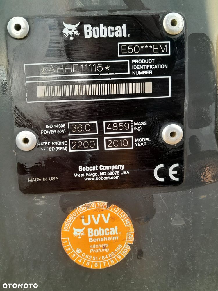 Bobcat e50 - 15