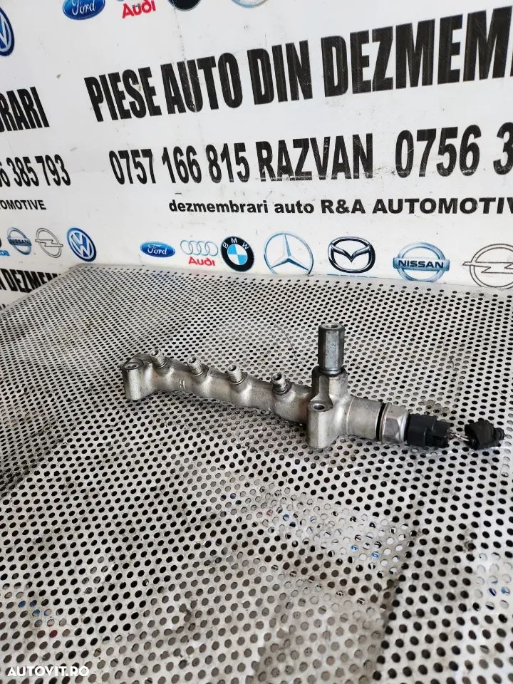 Rampa Injectie Injectoare Cu Senzor Opel Astra H Meriva Zafira B Corsa D 1.7 Cdti Euro 4 Motor Z17D - 1