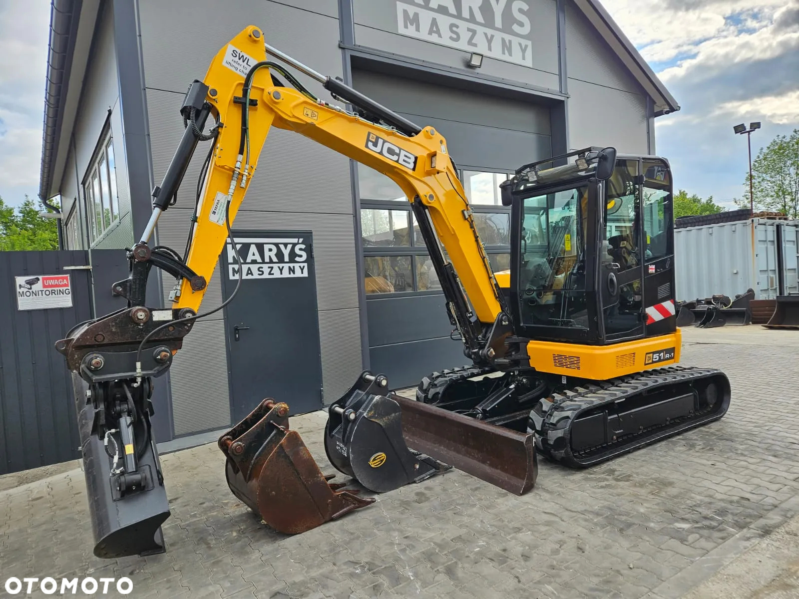 JCB MINIKOPARKA JCB 51 R-1 51 48 50 51r-1  2018R. - 2