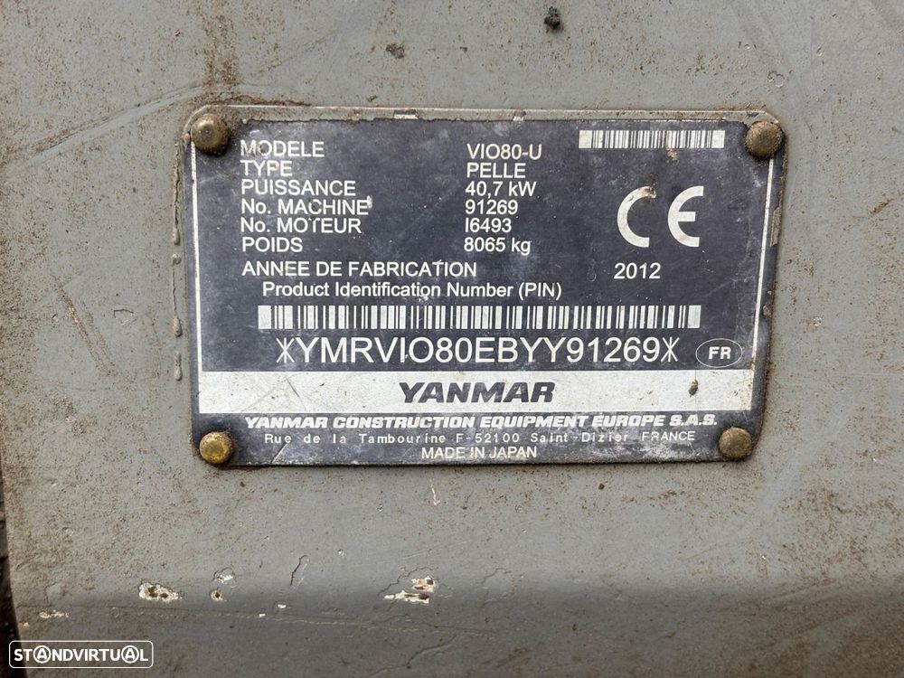 Yanmar VIO80 VI080 - 13