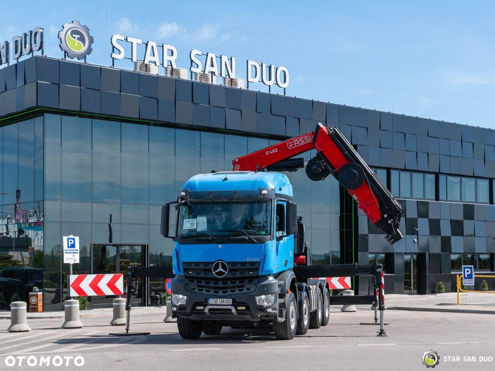 Mercedes-Benz MERCEDES BENZ Arocs 3251 8x4 Fassi F 485A.2.26 Crane Winch - 8