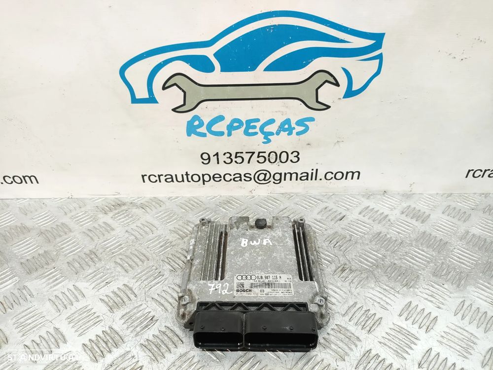 CENTRALINA ECU MOTOR BOSCH AUDI TT 8J3 2.0 TFSI 16V 200CV BWA 8J0907115N 0261S02519 - 1