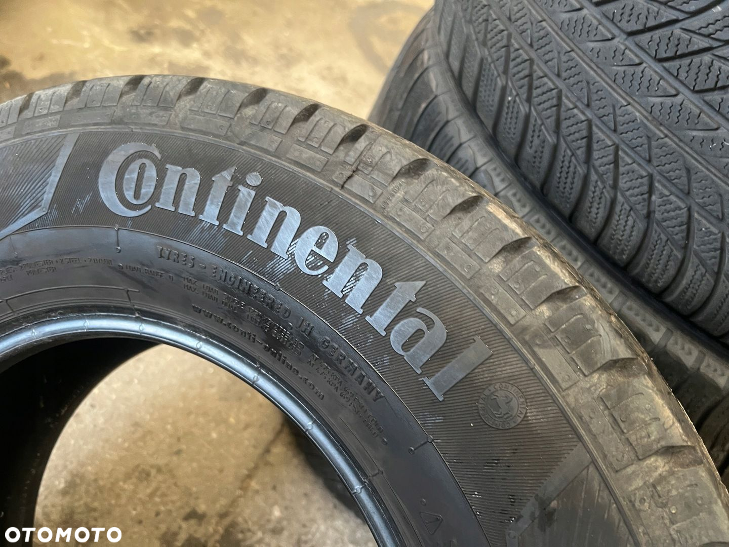 KOMPLET OPON OPONY LETNIE LATO CONTINENTAL CAMPER 225/75/16CP 225/75R16CP - 7