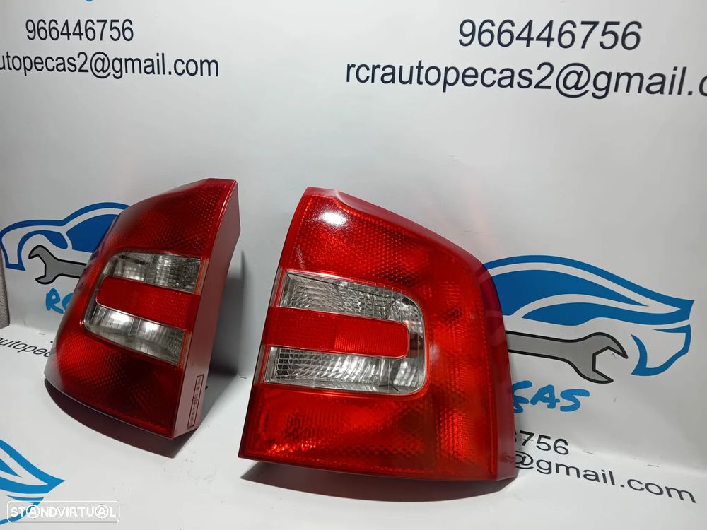 Farolim Esquerdo Direito Traseiro Original Skoda Octavia MK2 - 3
