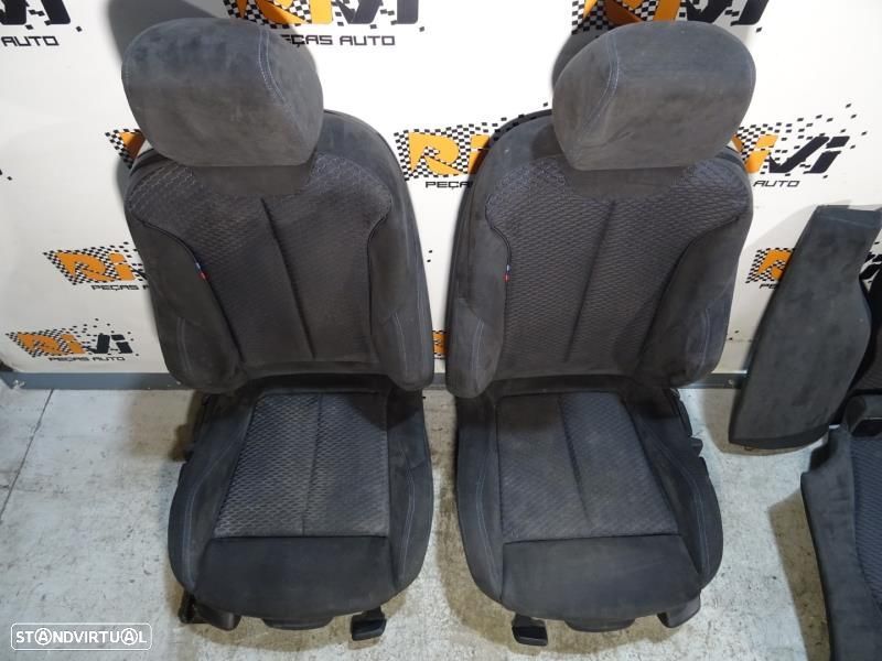 Conjunto De Bancos Bmw 1 (F21)  Bancos Bmw Serie 1 F21 Pack M Em Alcân - 2
