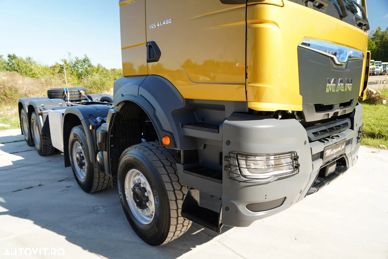 MAN TGS 41.480 / 8X6 / CONSTRUCȚIE / NOU-NOUȚ 2025 - 10