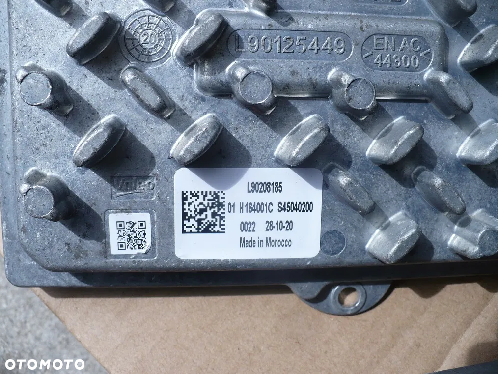 PEUGEOT 20-24 PRZETWORNICA MODUL LAMPY FULL LED BEZ PRZEBI ORYGI. - 8