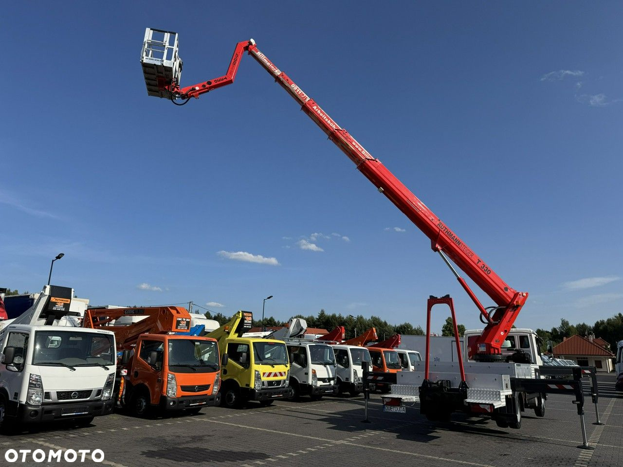 MAN TGL 7.150 Zwyżka Ruthmann T330 33-Metry DMC 7500KG 21m w Bok - 24