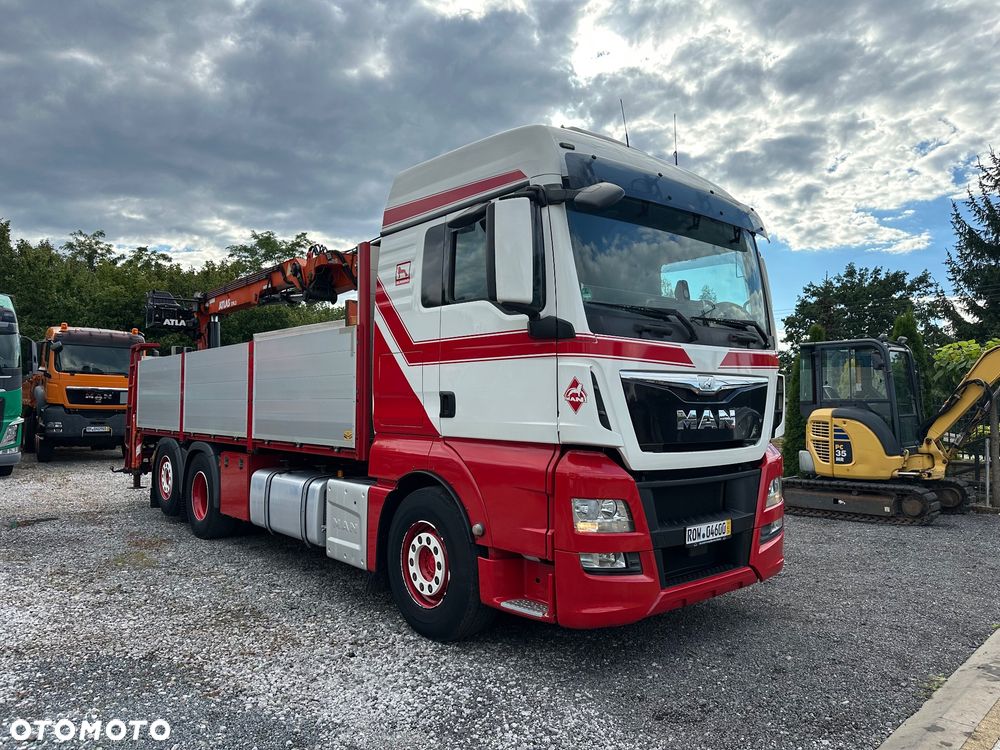 MAN TGX 480 HDS z Niemiec 600tkm 2017r skręta os skóry klima full air - 12