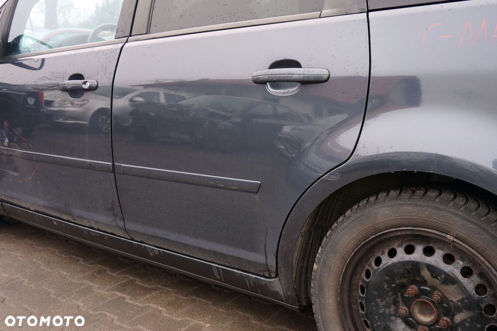 DRZWI TYLNE LEWE C-MAX I MK1 LIFT H4  SZARY FORD 2006-2010 - 4
