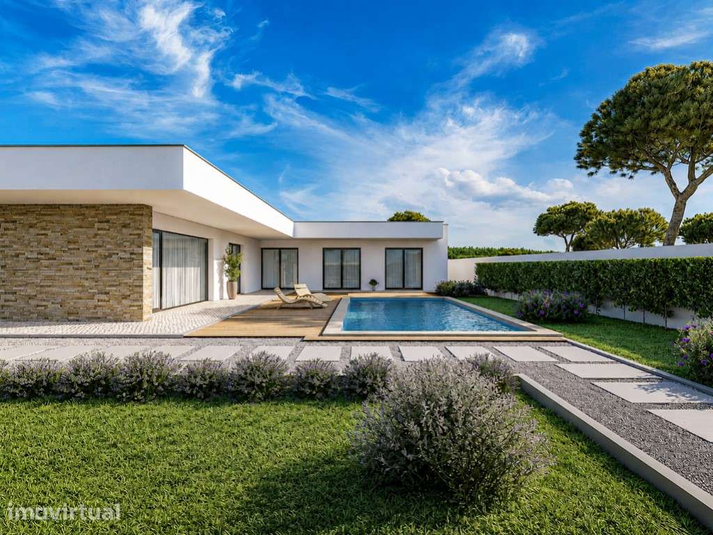 T3+1 em construção com piscina privada a 10min da Nazaré - Grande imagem: 2/25